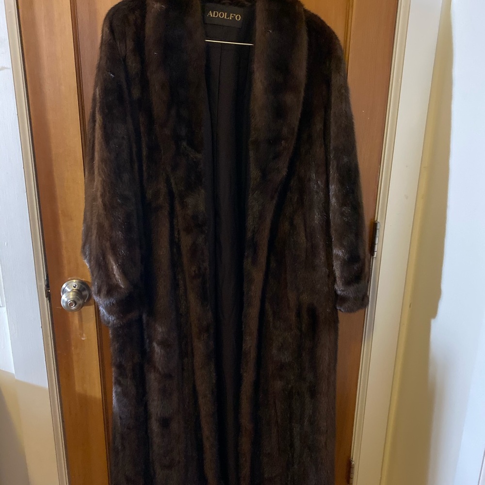 Mahogany Mink Coat